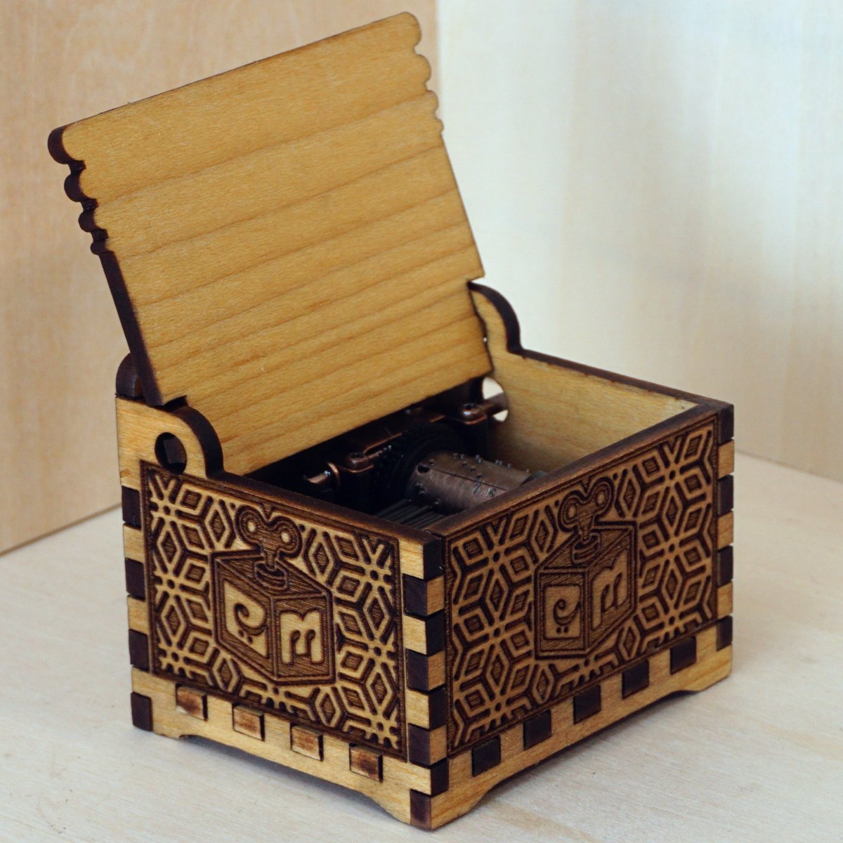 The Legend of Zelda Music Box Hand Crank Music Box Carved Wood